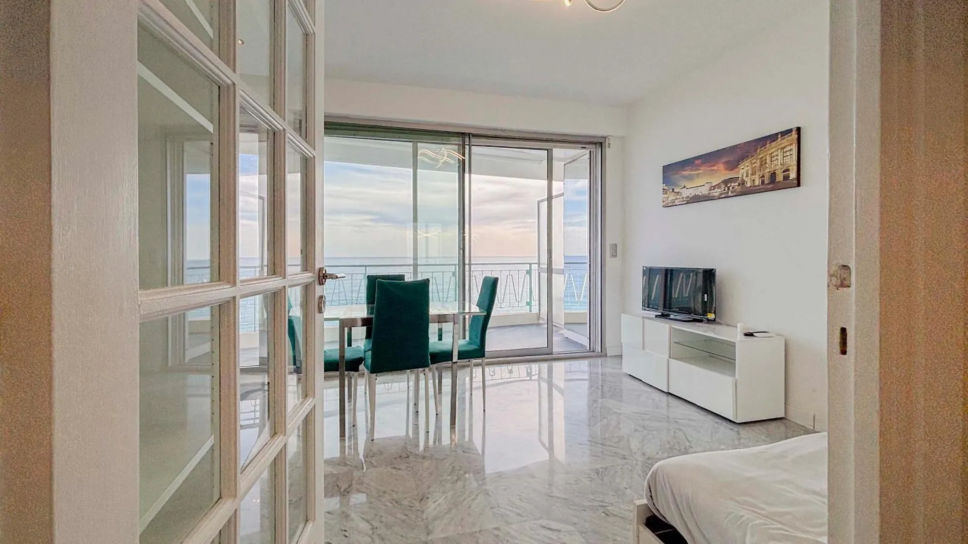 Promenade Des Anglais - Vue Mer, Ac, 2Pers Nice 0*,  França